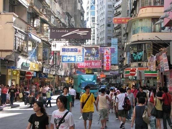 Causeway Bay w Hongkongu - najdroższa ulica świata