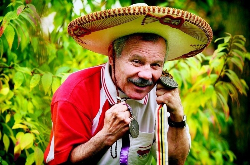 Z Meksyku Artur Olech przywiózł srebrny medal, narodowy...