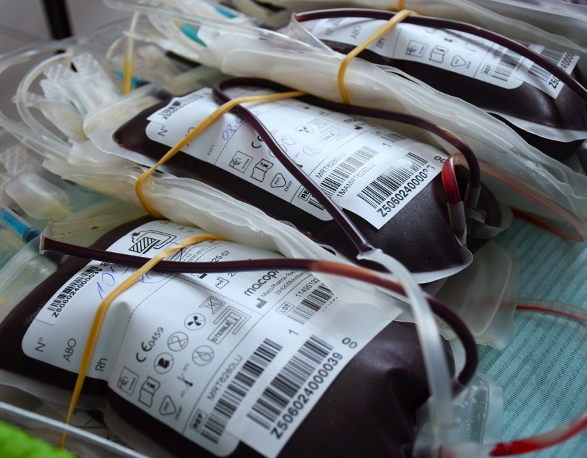 Akcje honorowego krwiodawstwa w Olkuszu