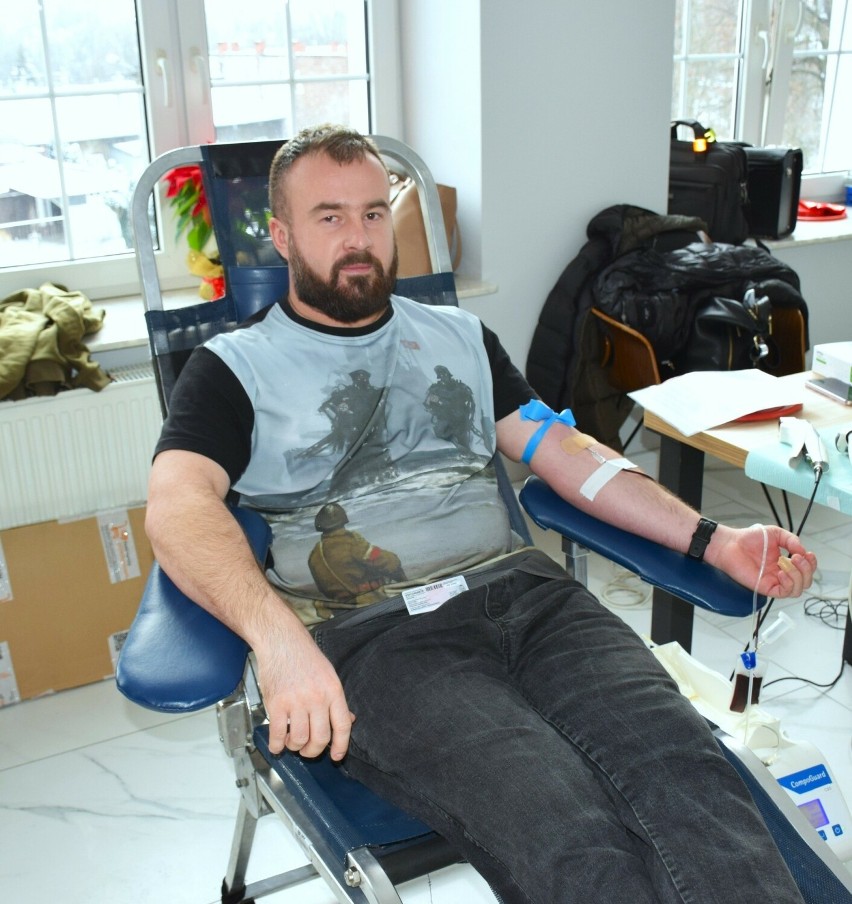Akcje honorowego krwiodawstwa w Olkuszu