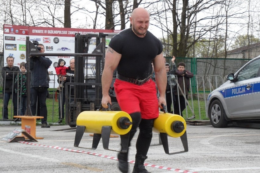 Mistrzostwa Policji Strong Man w Kłobucku