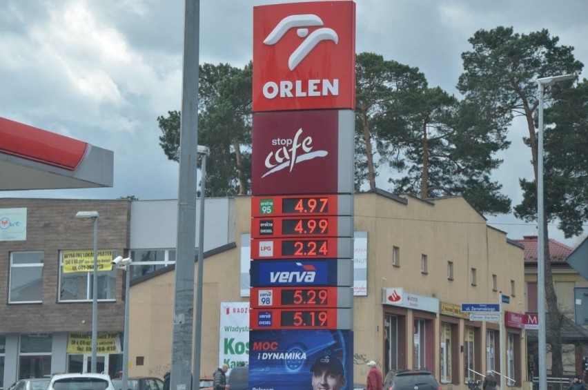 Stacja Orlen w Pionkach oferuje ceny znacznie większe od...