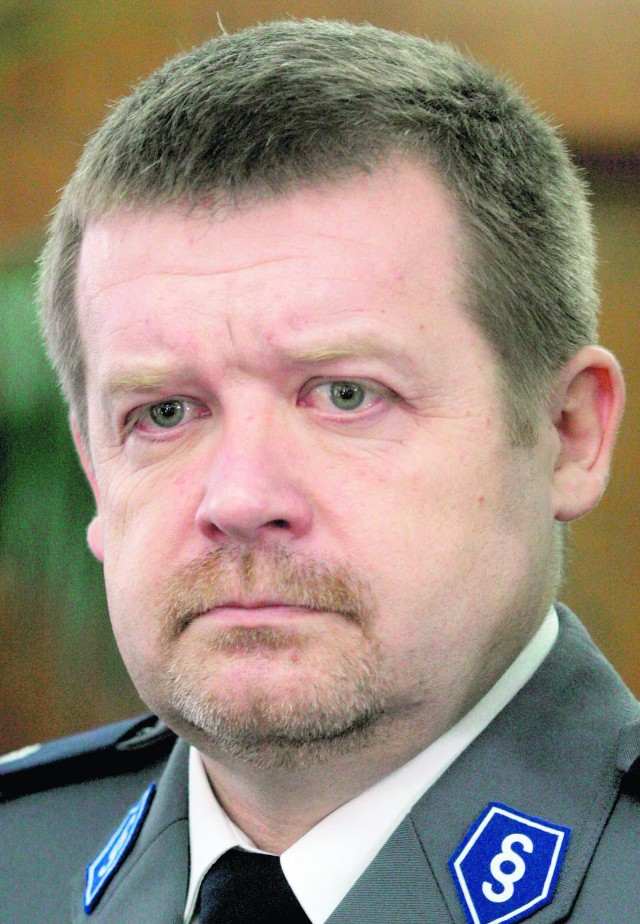 Małopolski komendant policji insp. Andrzej Rokita