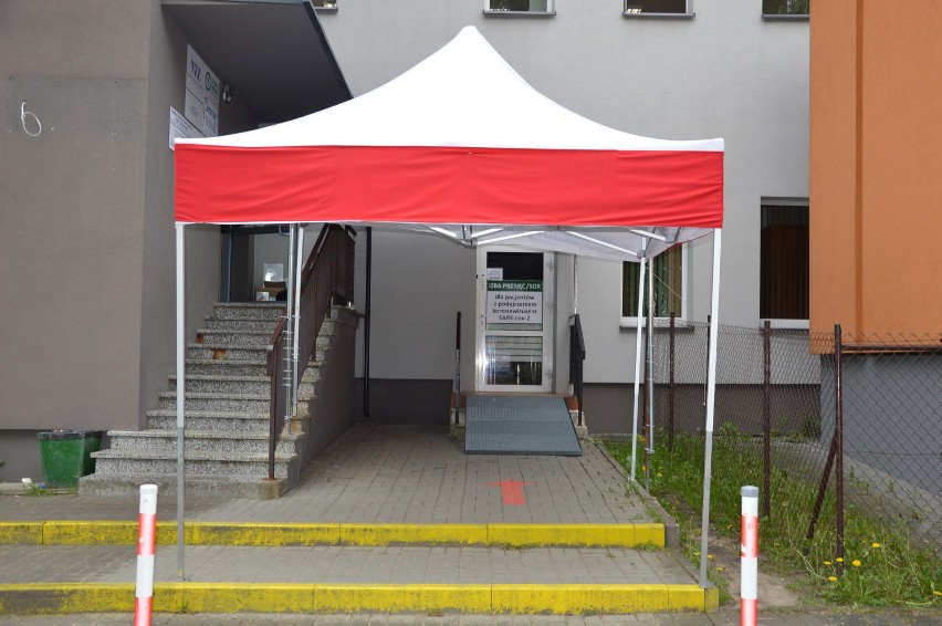 Pierwszy oddział wewnętrzny oświęcimskiego szpitala zamknięty