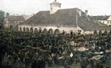 Tak podczas wojennej zawieruchy wyglądali staszowianie i Staszów. Oto unikalne, kolorowe zdjęcia z czasów II Wojny Światowej