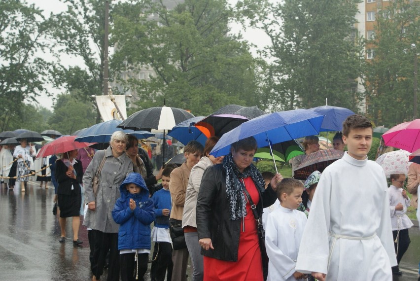 Procesja Bożego Ciała w Będzinie-Syberce