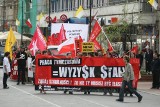 Łódź: manifestacja Młodych Socjalistów