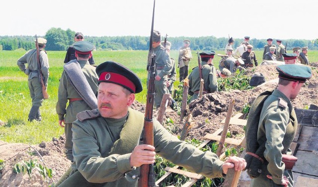 Rekonstrukcja bitwy pod Bolimowem z czerwca 2010 roku bardzo wiernie oddawała realia epoki.