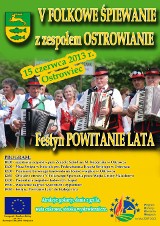 Ostrowiec, gmina Malechowo. Zaproszenie na śpiewania folkowe w Ostrowcu - 15 czerwca