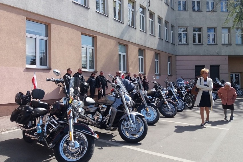 Około 150 motocyklistów z powiatu aleksandrowskiego i okolic...