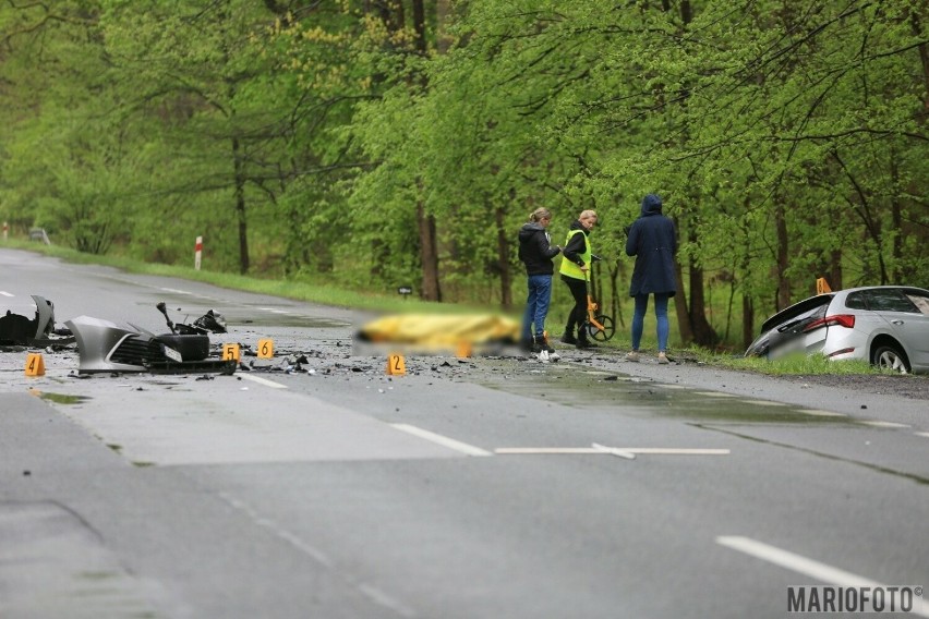 Wypadek pod Opolem. 15.04.2024.