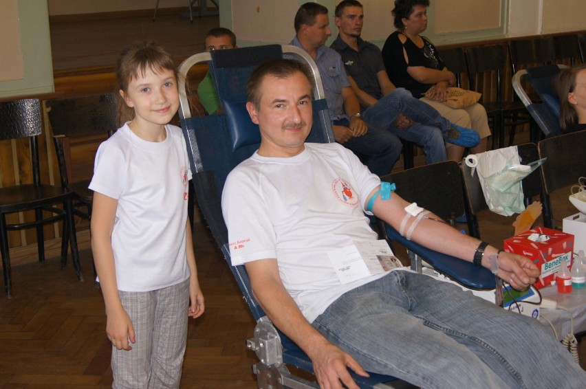 Osobistości 25 - lecia - pierwszy krwiodawca w Pleszewie