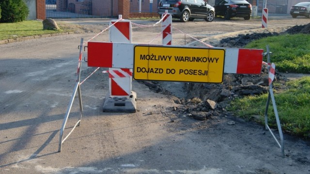 Remonty w Witaszycach: Trwa przebudowa ulicy Ceglanej