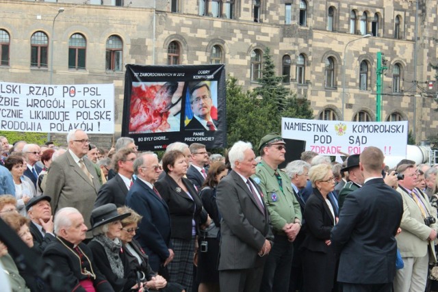 Prezydent Komorowski wygwizdany w Poznaniu podczas uroczystości odsłonięcia pomnika Ignacego Jana Paderewskiego