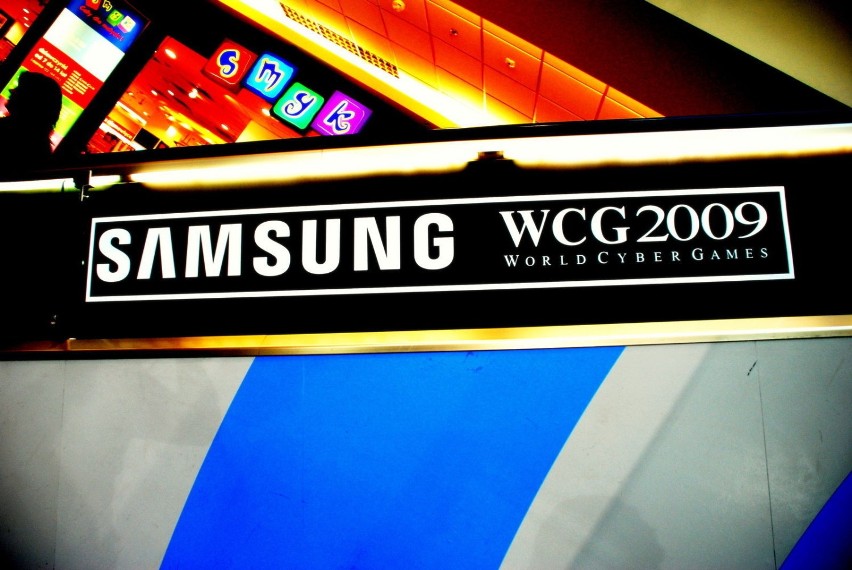 Oficjalny sponsor WCG 2009 Samsung. Fot. Mateusz Max Maksiak