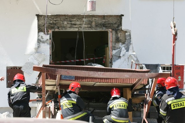 W wypadku przy ul. Szafera 2 zginęli dwaj pracownicy budowlani