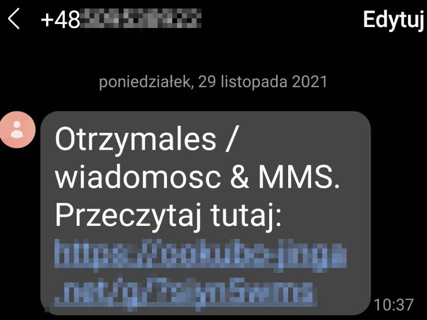 Oto kolejny sposób oszustów. Wysyłają fałszywe SMS-y!...