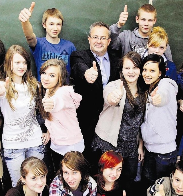 Wiesław Banaś organizuje uczniom spotkania z doradcą zawodowym, testy diagnostyczne i spotkania z metodykiem