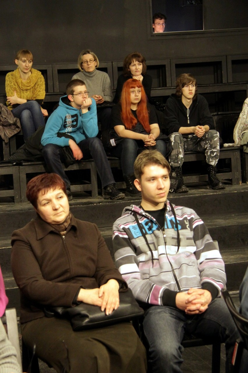 Ludwika i Henryk Wujcowie w Teatrze NN (