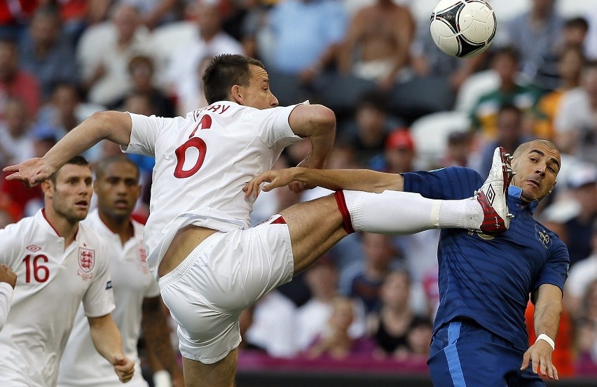 EURO 2012: Francja - Anglia 1:1 [ZDJĘCIA]