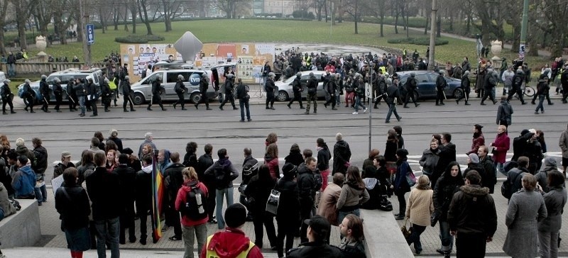 Podczas Marszów Równości w Poznaniu co roku w mobilizacji są...