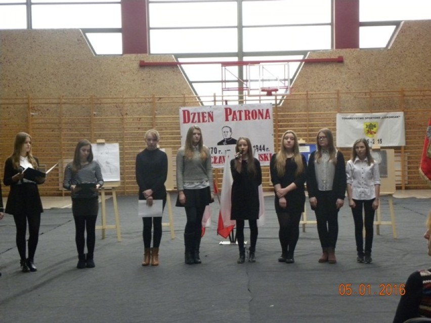 Dzień Patrona w gimnazjum w Liskowie