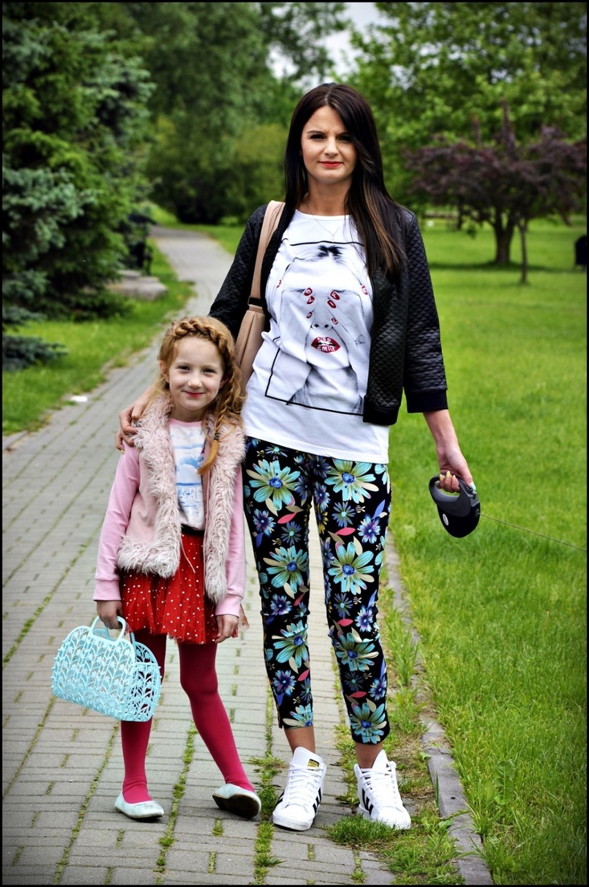 Pani Sabina z córką Milenką
Mój styl na ogół jest sportowy,...