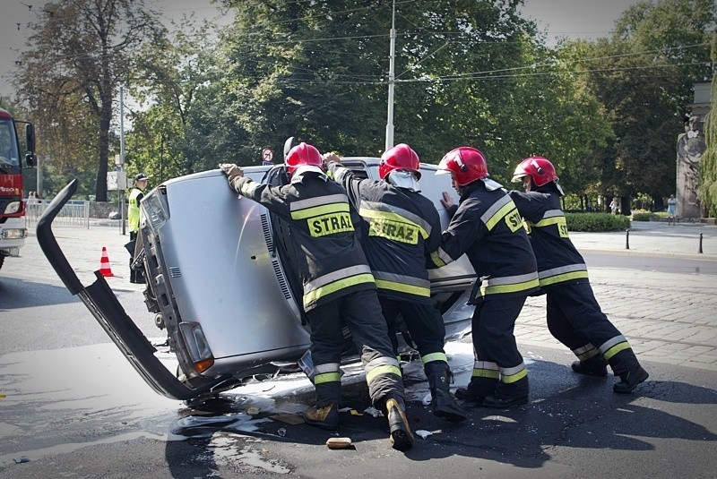 Wrocław: Dachowanie na Piotra Skargi