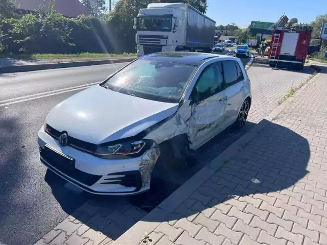 Wypadek na drodze krajowej nr 7 w gminie Michałoiwce