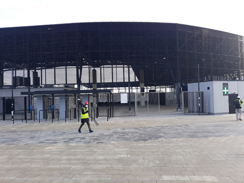 Stadion Pogoni Szczecin - stan 27 grudnia 2021 r.