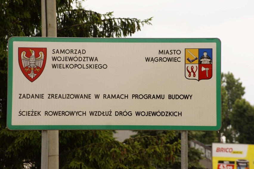 Otwarcie ścieżki pieszo - rowerowej w Wągrowcu