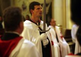 Templariusze w Katowicach: Pasowanie mieczem i różą [ZDJĘCIA]