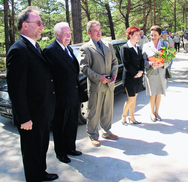 Prezydent Kaczorowski gościł w Helu. Teraz ma otrzymać honorowe obywatelstwo miasta.