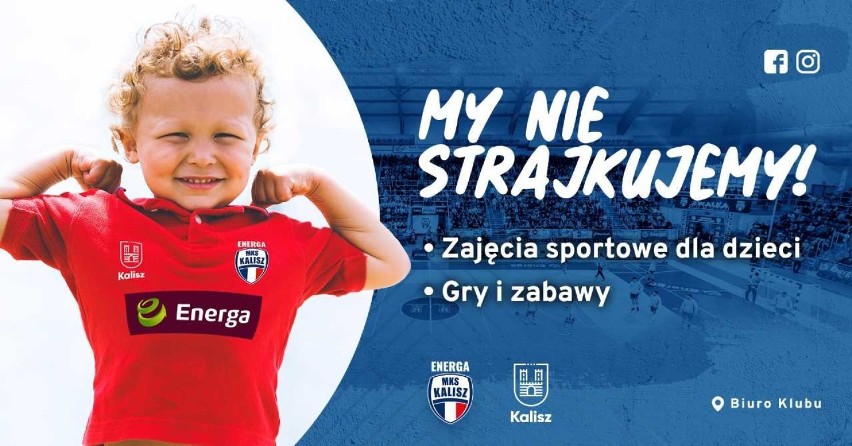 Miejski Klub Sportowy w Kaliszu przygotował ofertę dla dzieci na czas strajku nauczycieli ZDJĘCIA