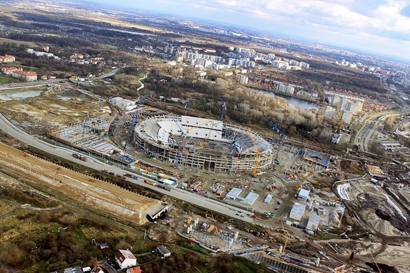 Fotoblog z budowy stadionu - 11.11.2010