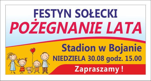 Festyn pożegnanie lata w Bojanie