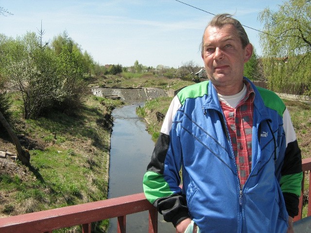 Andrzej Rudek dziwi się, że od lat nie ma bata na trucicieli wody i apeluje do urzędników, by zajęli się problemem