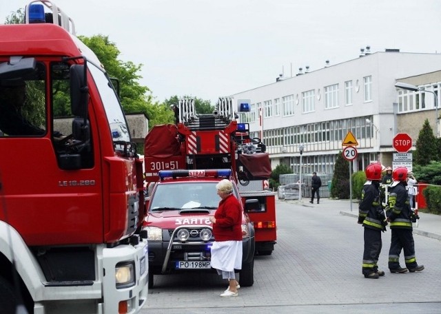 Osiem jednostek straży pożarnej przyjechało na ul. Szpitalną.