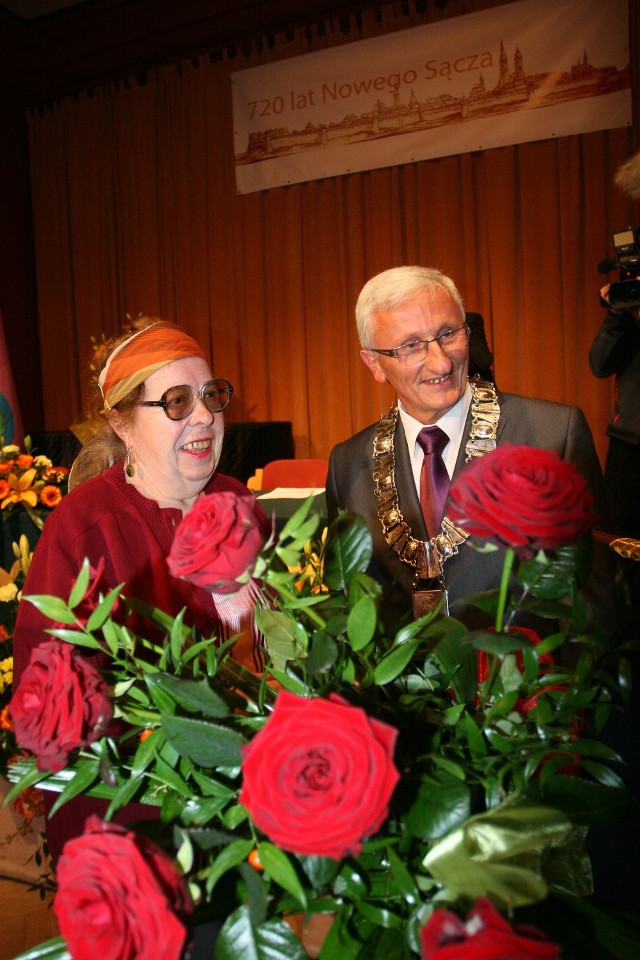 Gabriela Danielewicz honorowana przez przewodniczącego Rady