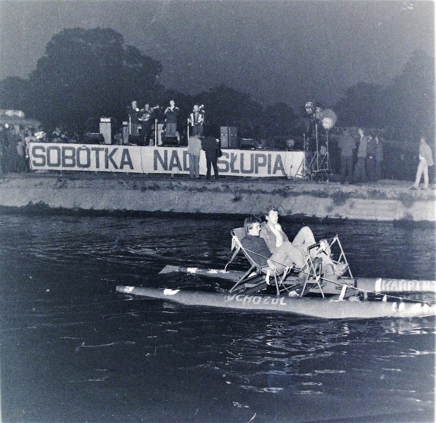 Sobótka nad Słupią w 1976 r. w Parku Kultury i Wypoczynku