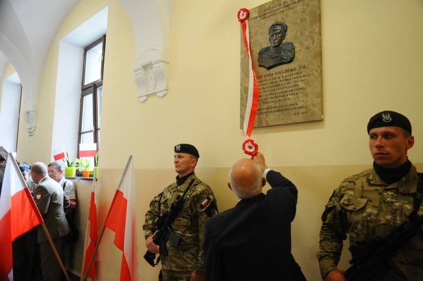 Kraków. Generał "Nil" ma swoją tablicę pamiątkową