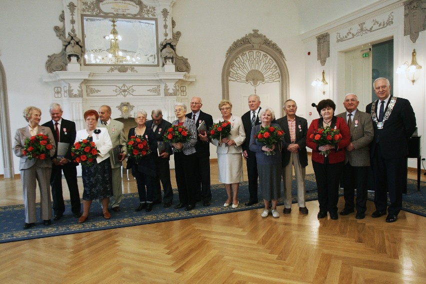 Medale za długoletnie pożycie małżeńskie w Legnicy
