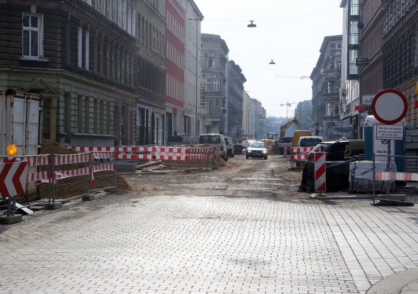 Jedną z wstrzymanych przez zimę inwestycji prowadzonych...