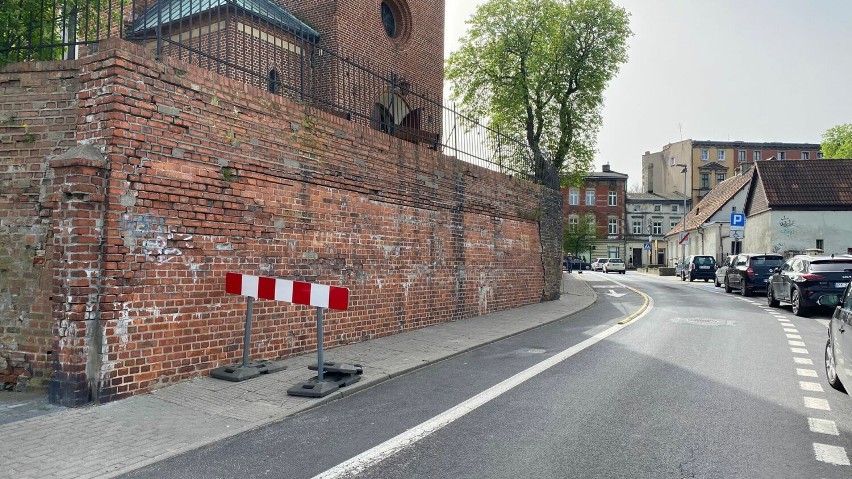 Fragment chodnika i ścieżki rowerowej przy ul. św. Michała zostały zamknięte do odwołania