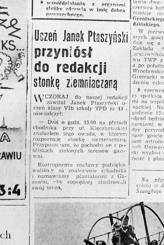 "Słowo Polskie" z 1954 r.