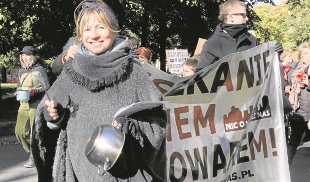 Przeciwko nowym stawkom czynszów odbyła się seria "Marszów Pustych Garnków"