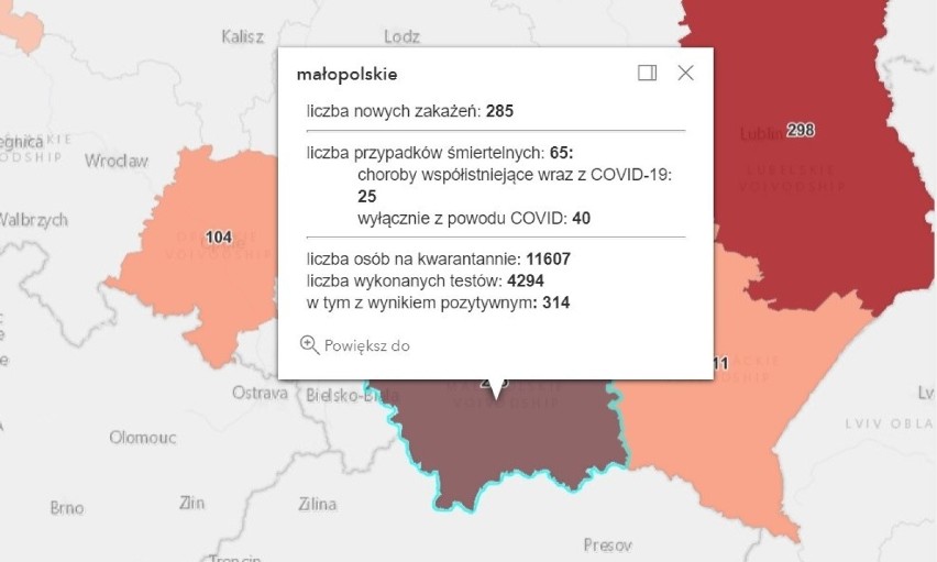 Koronawirus. Liczba zakażeń mocno spadła. Bardzo dużo zgonów w Małopolsce [05.05.2021]