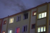 Pożar mieszkania przy ulicy Młynarskiej w Kaliszu. Jedna osoba poszkodowana ZDJĘCIA