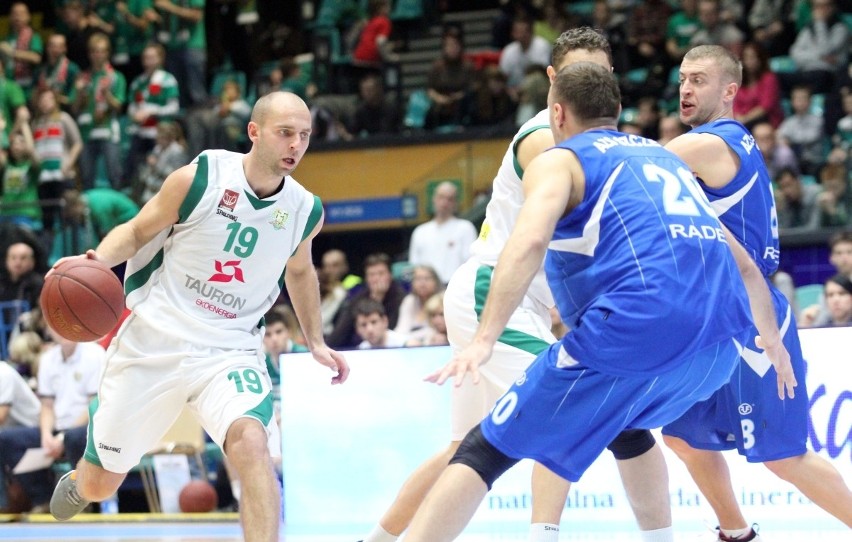 Koszykówka: Śląsk Wrocław - Radex Szczecin 77:57 (ZDJĘCIA)