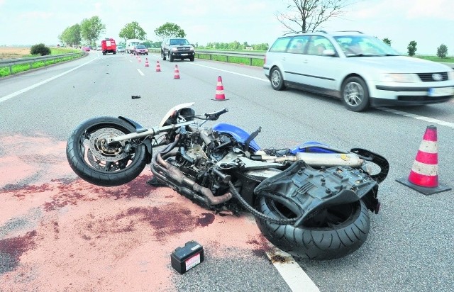 Wypadki motocyklistów najczęściej kończą się skomplikowanymi obrażeniami
